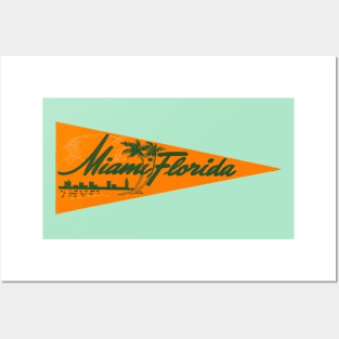 1940s Miami Florida Posters and Art